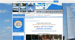 Desktop Screenshot of czarteryjachty.pl